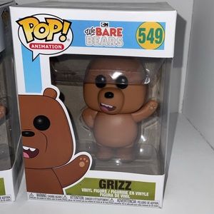 Price firm FUNKO WE BARE BEARS GRIZZ POP NIB